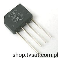 2KBP02M-E4-51 Diode Rectifier Bridge 200V 2A SIL4 GI