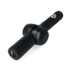 Ładowarka samochodowa Axiver Emergency Tools - 2x USB - 5V/12V/24V - czarna