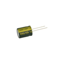 Kondensator 680uF/50V elektrolit Low Imped. 680/50 / WLR681M1HK20R