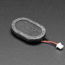 Mini Oval Speaker with Short Wires - 8 Ohm 1 Watt