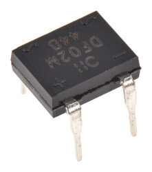 DiodesZetex Prostownik mostkowy 200 V 50 A Pojedyncza DFM 4-pinowy