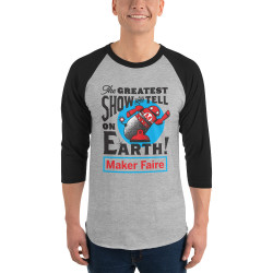 Greatest Show n&#39; Tell On Earth Raglan Tee