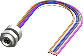 Przewód czujnik-siłownik Złącze A M8 liczba rdzeni 6 długość 500mm Rodzaj A Żeńskie