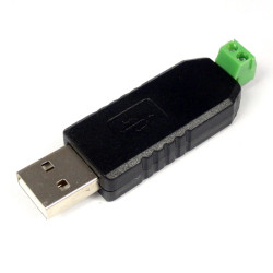 Konwerter USB do RS485 adapter CH340 modbus profibus terminal PLC