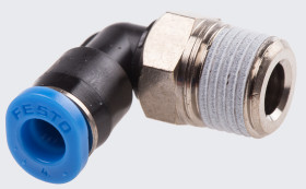 Złączka pneumatyczna R 1/8 męskie Wciskane 4 mm Festo Adapter gwintowany kolankowy R 1/8 męskie