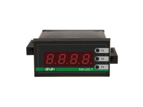 Panelowy wyświetlacz z przyciskami i komunikacją Modbus RTU MAX-MR-LED-T F&F FILIPOWSKI