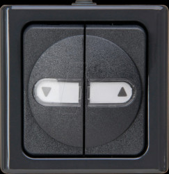 561515005 BLUE ELECTRIC - Jalousieschalter, anthrazit