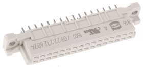 Złącze DIN 41612 32 -pinowe 2 -rzędowe raster: 2.54mm Żeński 09222326824