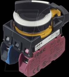 CW4S-21E11 CW-22mm, SW, metal, 2Pos, spring return r, knob