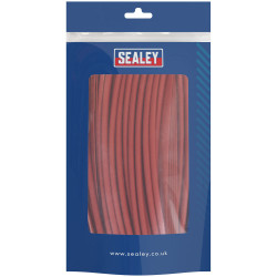 Sealey HST200R Heat Shrink Tubing 200mm 100pc - Red