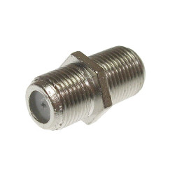 Łącznik F Gniazdo-Gniazdo, Metal Adapter F, Beczka