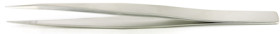 General purpose tweezers, uninsulated, antimagnetic, stainless steel, 125 mm, 456.SA.2