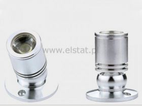 Zarówka samoch. LED 12V biała 1W 20mm przegubowa