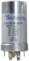 Kondensator 10+3x30uF/475V CE Manufacturing USA