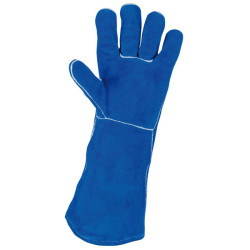 KS Tools 985.7041 Welding Leather Gloves, Long, Xextra Long