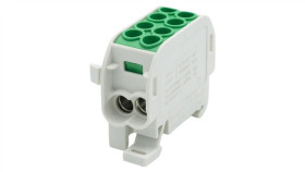 Zacisk Hls 100A-2 (1X25,1X16 / 1X25,1X16) Al/Cu - Zielony