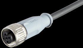 43-10034 SAL M12 x 1, 4-pin, 5 m, cable coupling