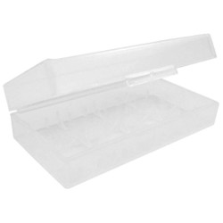 EnerDan 135394 Box 2x18650 Safe Battery Storage 77x42x22mm Pocket-Sized