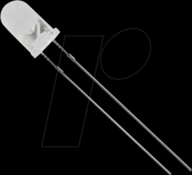 5034G3C-BSC-A LED 5mm, wired, green, 8000 mcd, 15°
