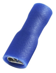 Konektor płaski Żeński 0.5 x 4.75mm 1.5 → 2.5 mm², 16 → 14 AWG długość 20.2mm Izolacja: Izolowane Cyna