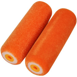 Faithfull 75FAIRMINI2FLO Flock Foam Mini Roller Refill (Pack 2)