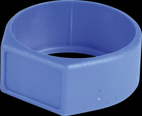 XCR-6 Colour ID ring for XLR plug/coupling, blue