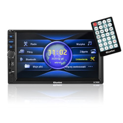 Radio samoch.BLUETEC BC9000 2DIN Bluetooth/PILOT 4x50WATT USB/SD/MMC