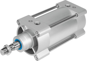 Siłownik pneumatyczny skok: 125mm Festo Ø 125mm dwustronnego działania Action DSBG-125-125-PPVA-N3