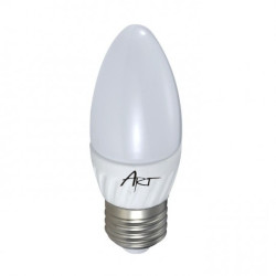 Żarówka LED ART, świecowa mleczna, E27, 3,5W, 230lm, barwa ciepła