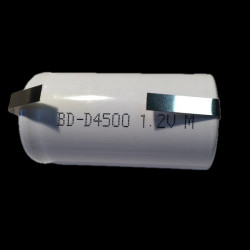 Akumulator R20 4,5Ah BYD D NiCd 33x65mm do lutowania