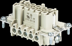 70.300.1040.0 revos BASIC inserts, socket, 10 + PE, with wire protection