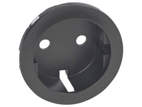 CELIANE Plakietka do gniazd 2P+Z 16 a - 250 v schuko grafitowa 067931 LEGRAND