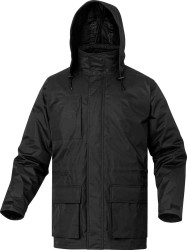 Kurtka parka, ISOLA2, rodzaj Unisex, 3XL, Czarny