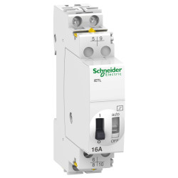 Przekaźnik impulsowy 12 V ac SPDT Schneider Electric, na szynę DIN