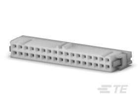 Listwa stykowa PCB 34-pinowe 3-1393 raster: 2.54 mm 2-rzędowe TE Connectivity Kabel Bez osłony