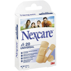 3M N0320AS Nexcare Universal Water Resistant Plasters 20pc