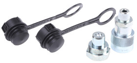 Hydrauliczna szybkozłączka, seria: C, zgodność z: Łącznik 700 barów o dużym przepływie, pompy i siłowniki Enerpac, typ: