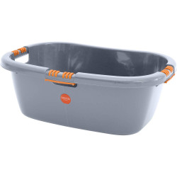 Wanna na pranie Siena HOME "Aversa" 65 cm srebrnoszara