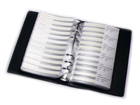 0805 SMT Capacitor sample book - 4416 pcs in 92 values