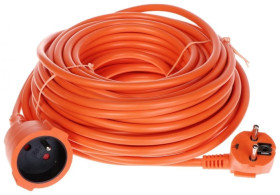 Przedłużacz ogrodowy z/u PS-3X1.5-20M/ORANGE 20m