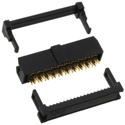 Złącze IDC 20-pinowe 2-rzędowe raster: 2.54mm Żeński Montaż na kablu Hirose