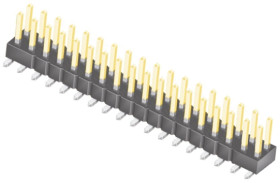 Złącze szpilkowe 36-pinowe TSM raster: 2.54 mm Prosty 2-rzędowe Samtec Powierzchnia 475 V Bez osłony