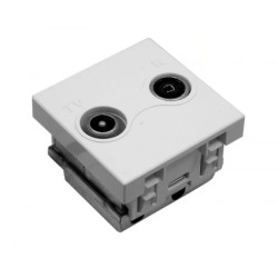 Gniazdo - końcowe 1M RTV 333001 /1szt/