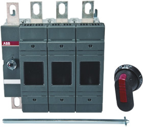 Rozłącznik z bezpiecznikami 3 + N 200A B1-B2 ABB OS200B