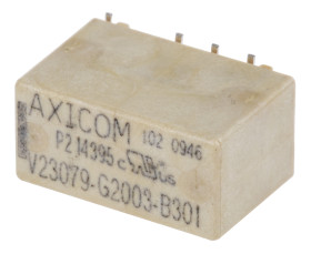 Przekaźnik sygnału, 12V dc, 2 A, DPDT, 2-polowy, montaż PCB, TE Connectivity IM