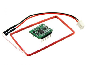 Mini 125Khz RFID Module - External LED&amp;Buzzer Port (70mm Reading Distance)