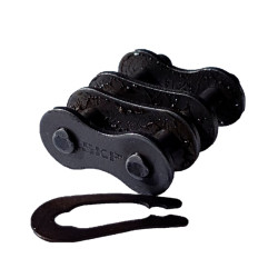 Ogniwo łańcucha rolkowego, typ: 40B-2, połączenie: ‎Łącze łączące, Stal węglowa