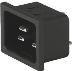Złącze IEC IEC C20, na Zatrzask Męski 20A Proste Schurter