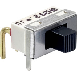APEM GH36W000000 G Series Slide Switch 20V DC 1x On/(On) 1pc