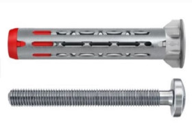 Mocowania do ścian szczelinowych, materiał: Metal, Nylon, Ø 8mm, dł. 55mm, Fischer